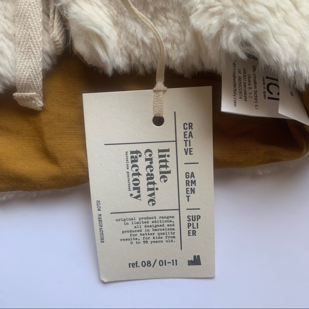 Little Creative Factory Fur Jacket - Picture 5 of 8